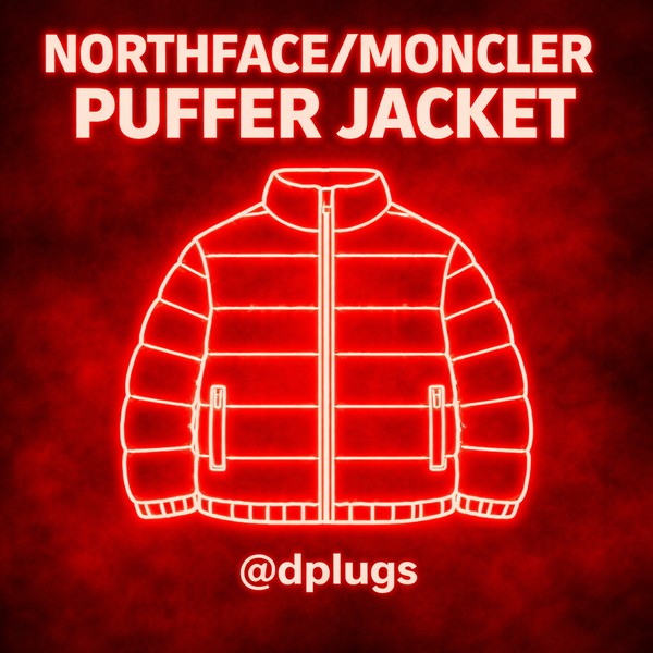 Northface/Moncler Puff Jacket Vendor