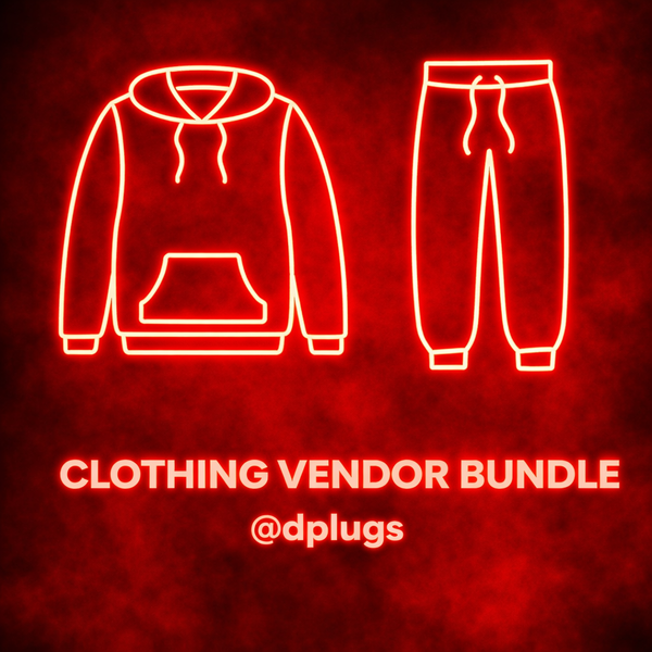CLOTHING VENDOR BUNDLE (FAST SHIPPING)