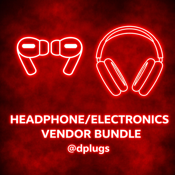 HEADPHONES/ELECTRONIC VENDOR BUNDLE
